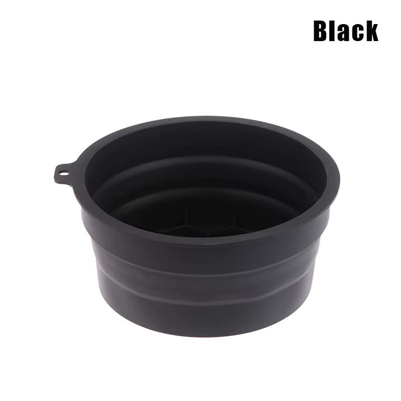 Foldable Silicone Face Ice Bath Bowl Portable Travel Plunge Wash Basin for Home Skincare Portable Facial Cold Therapy Basin