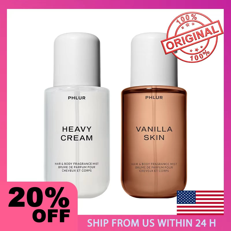 Heavy Cream Body Mist Hair Body Mist Body Spray Marshmallow Whipped Cream Jasmine Coconut Vanilla Body Spray (8 FL Oz)