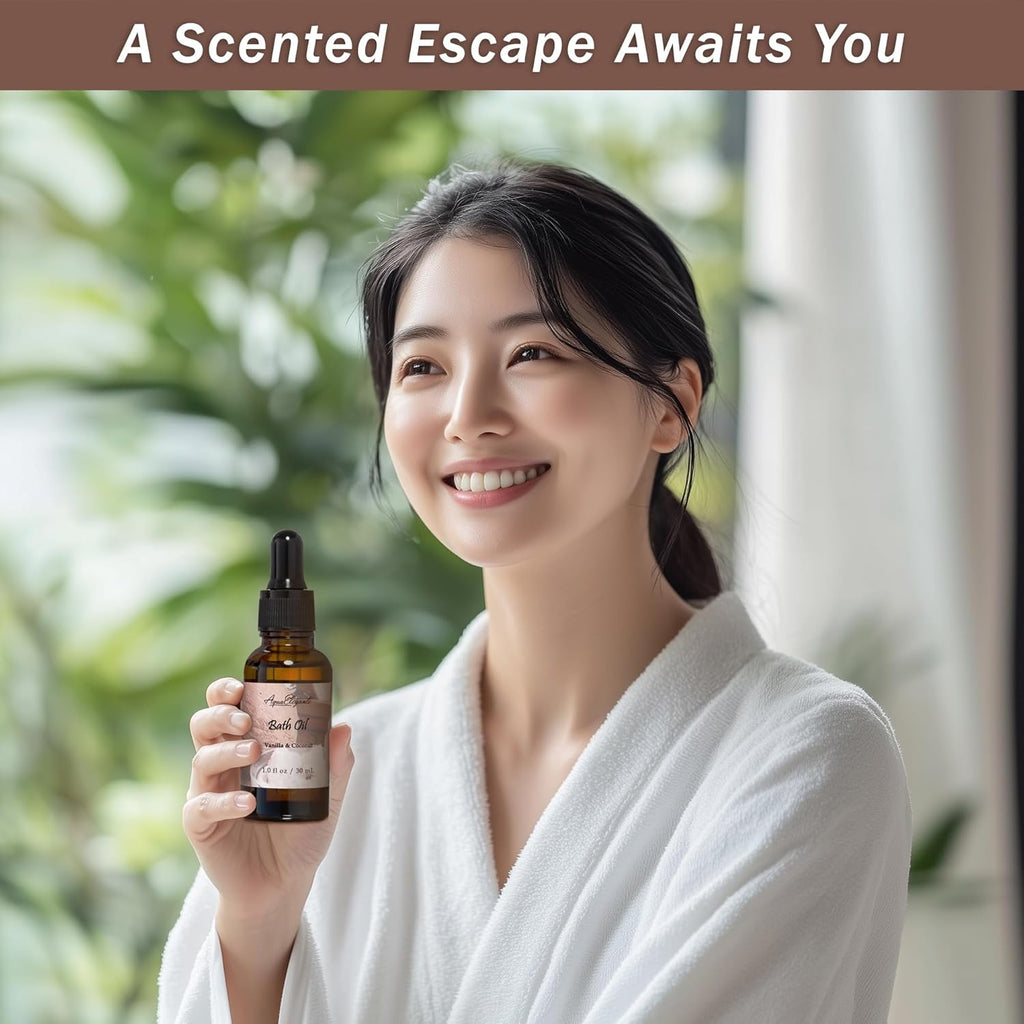 Spa Gift Baskets for Women - Luxury Bath Set with Coconut & Vanilla - Spa Kit Includes Body Wash, Bubble Bath, Lotion, Body Butter, Soap, Body Spray, Shower Puff, and Towel